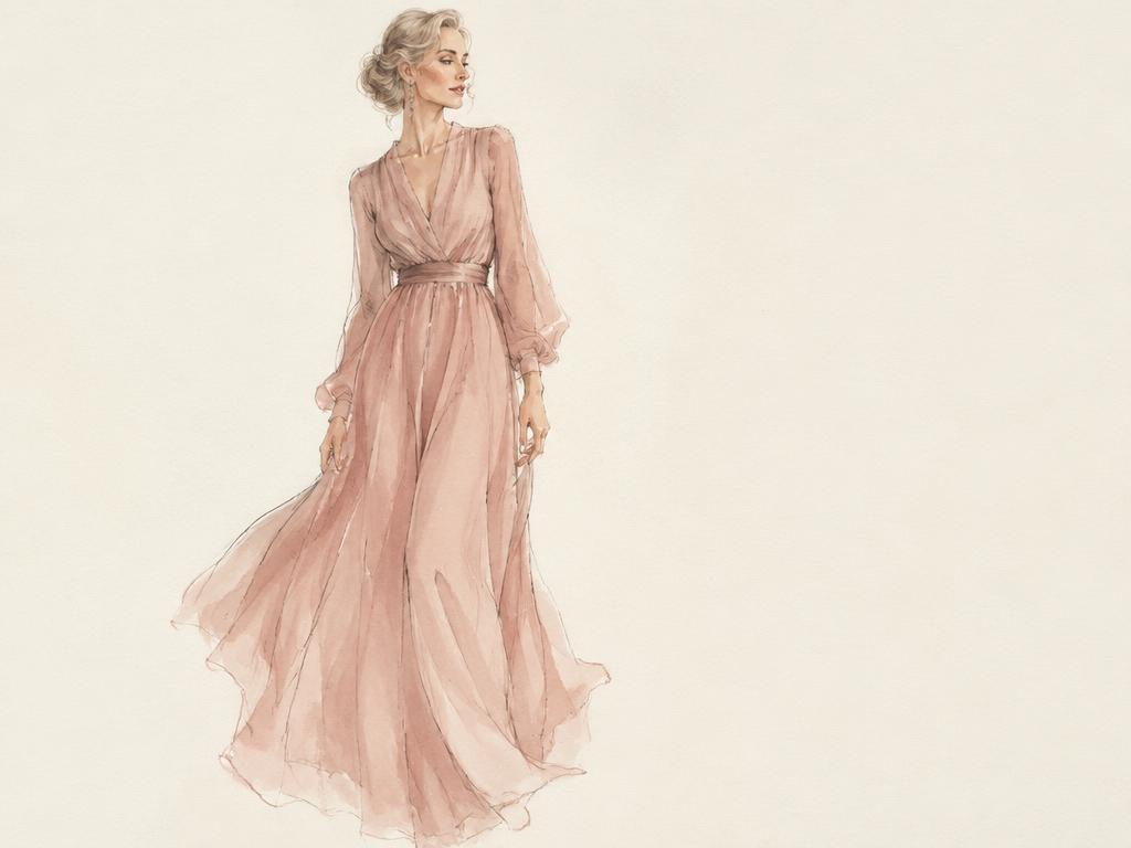 Mother of the Bride look illustration